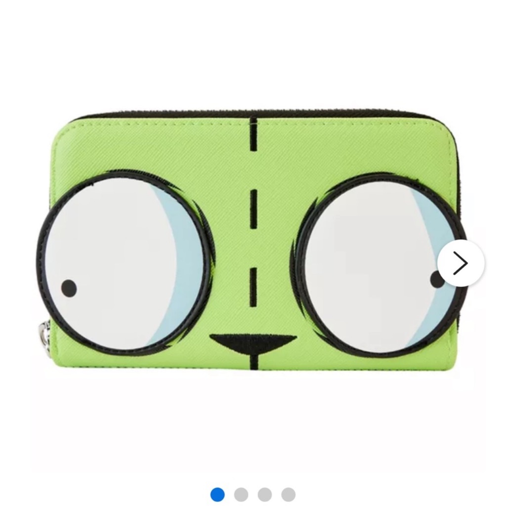 Loungefly Invader Zim Gir Pizza 3d Zip Wallet Invader Zim